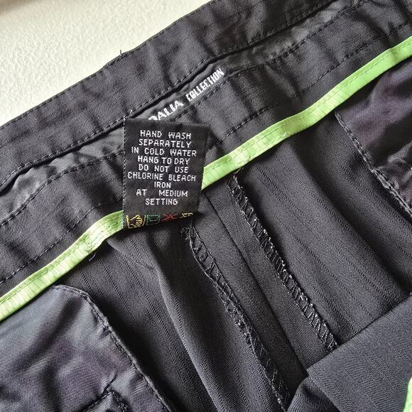 Dalia Collection Slacks Pants Women's 22X Black Stretch EUC - Picture 5 of 16